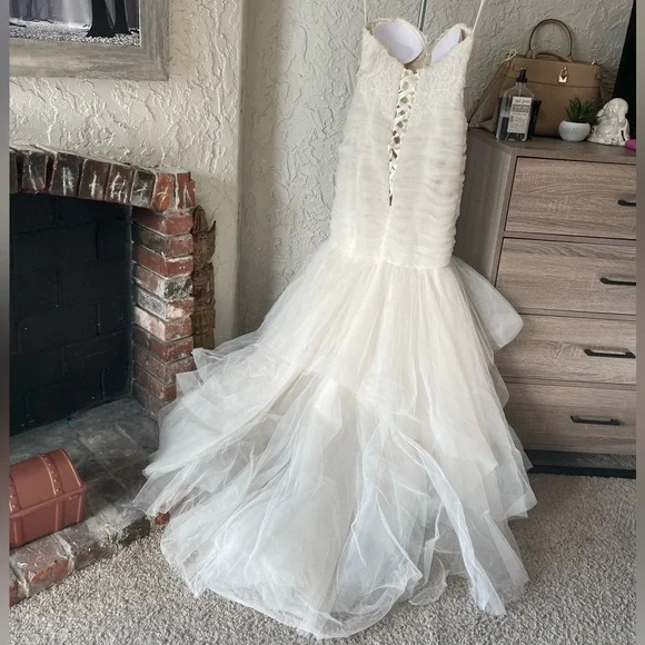 Amsale Made in NYC wedding gown - Picture 2 of 6